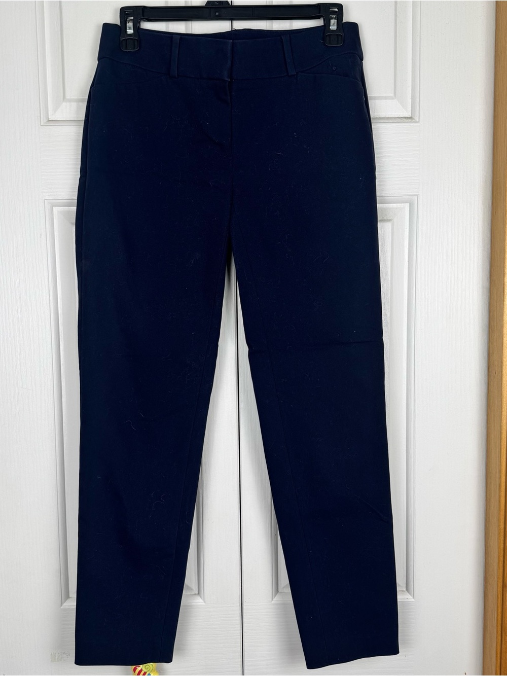 LOFT Navy Women's Dress Pants - Dark Blue